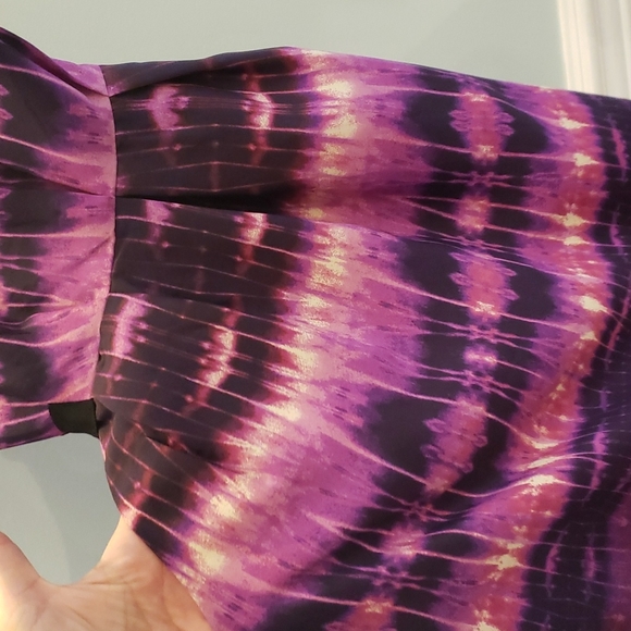 Silk dress with pockets - Picture 4 of 5